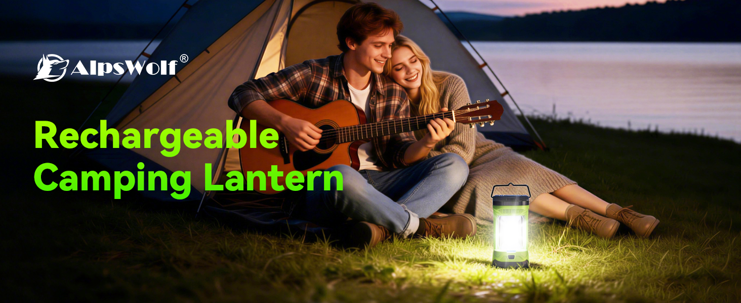 Amazon.com: AlpsWolf Camping Lantern Rechargeable, 4000LM LED