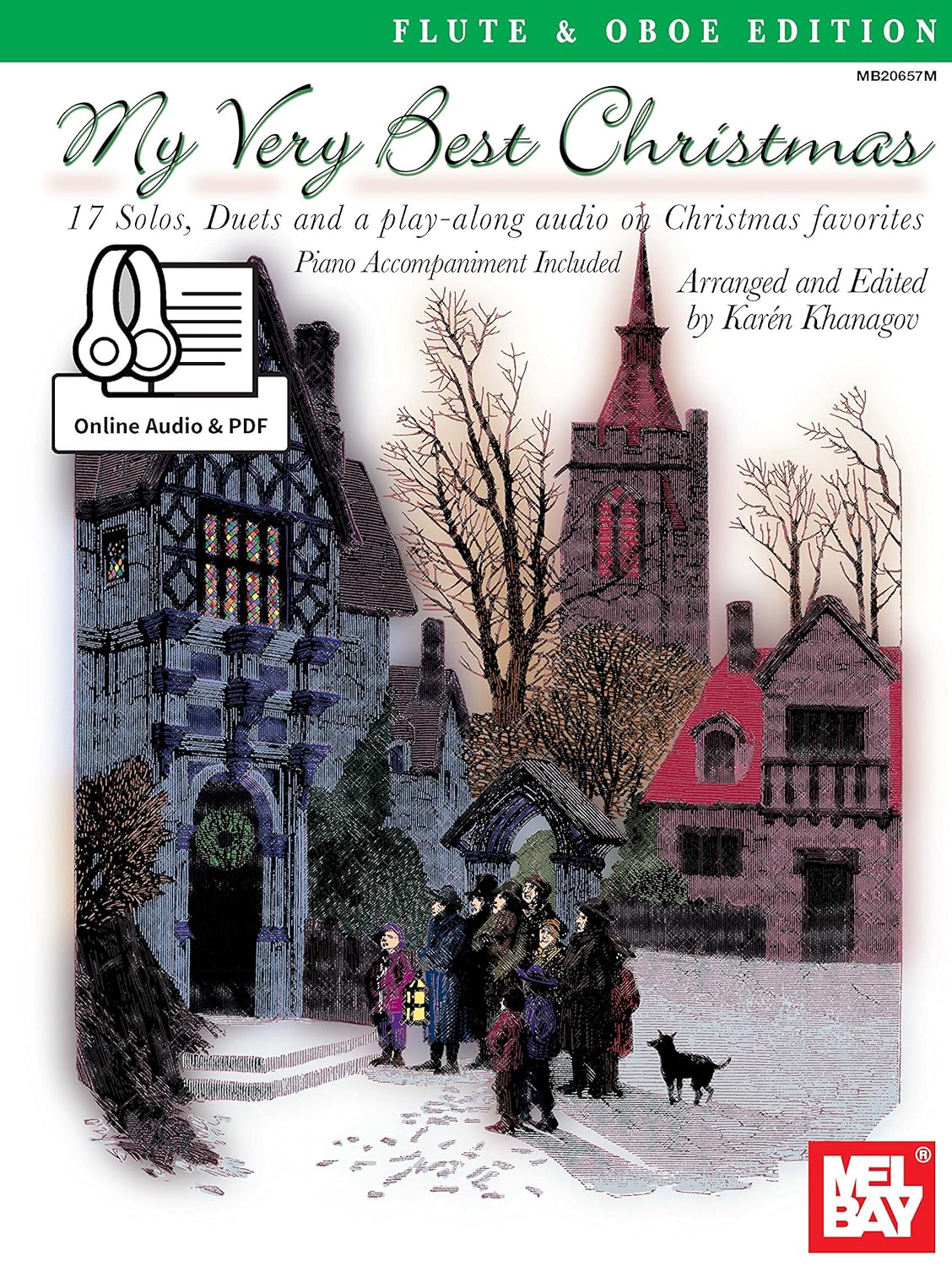 My Very Best Christmas, Flute and Oboe Edition: 17 Solos, Duets and play-along audio on Christmas favorites      Kindle Edition