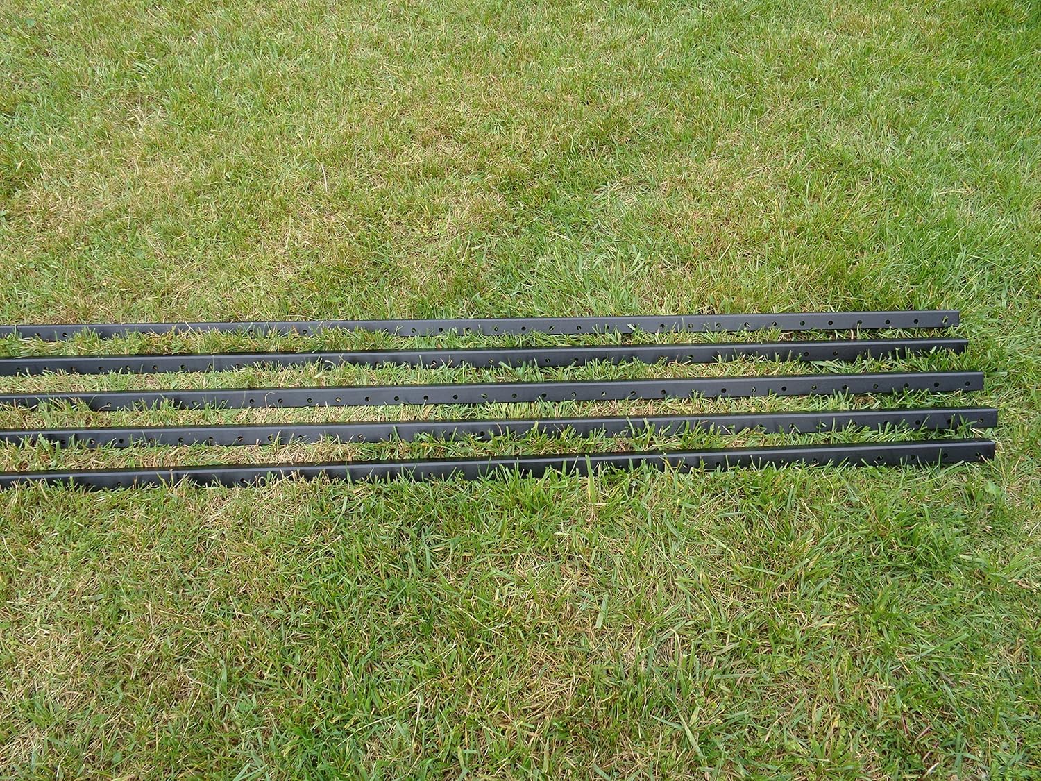 9' Freedom Fence Post 5 Pack [9' Tall Angled Steel Deer Fence Posts