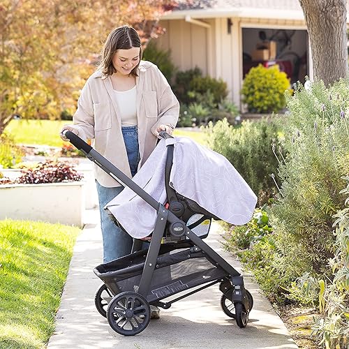 Miniatura 9 de Disney Baby by J.L. Childress - Toldo reversible para asiento de automóvil infantil, sombra y funda de privacidad para bebé, unisex, multicolor