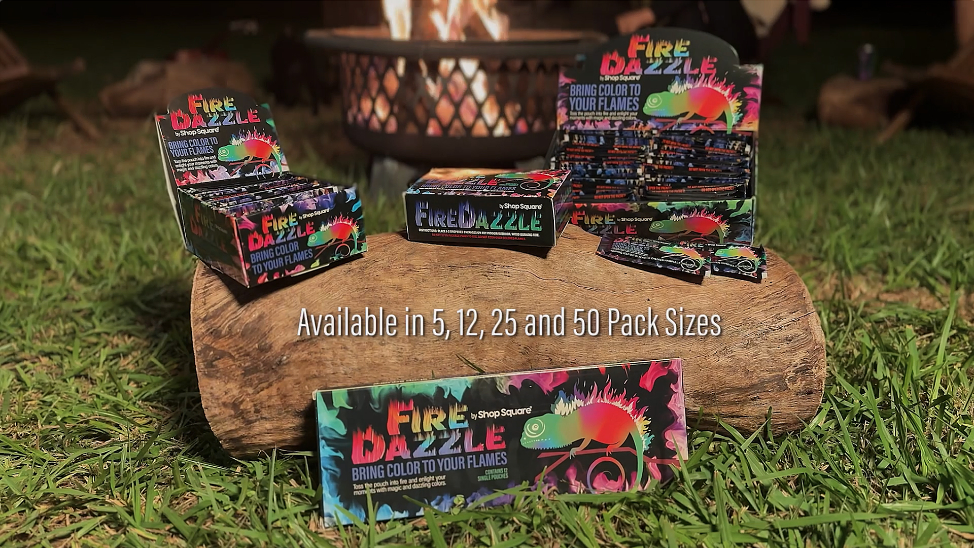 Amazon.com : Fire Dazzle Fire Color Changing Packets for Fire Pit