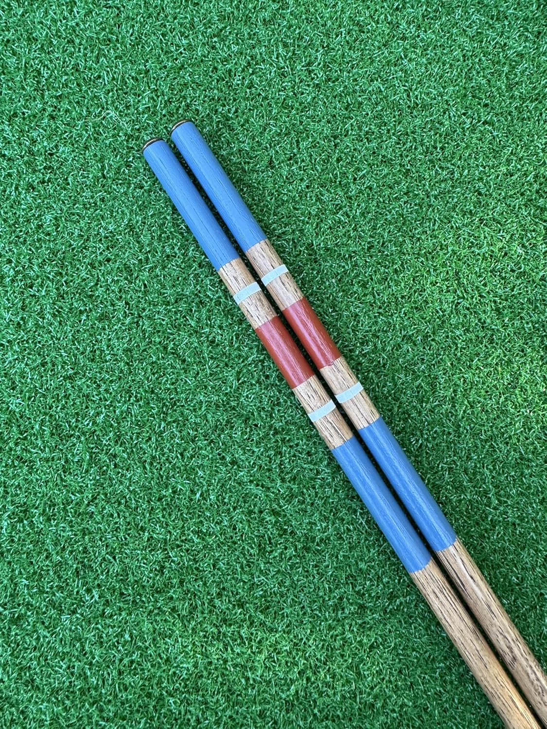 Clutch 42" Hickory Golf Alignment Sticks, Golf Alignment and Training Aid, Full Golf Swing Trainer