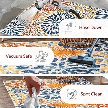 Amazon.com: nuLOOM Monique Floral Indoor/Outdoor Area Rug, 3x5