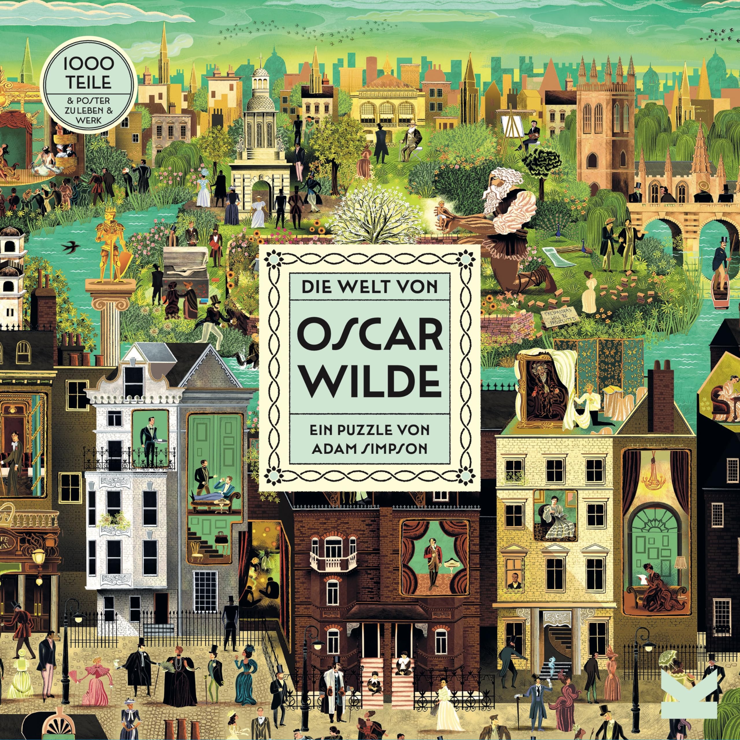 Die Welt von Oscar Wilde: Ein 1000-Teile-Puzzle