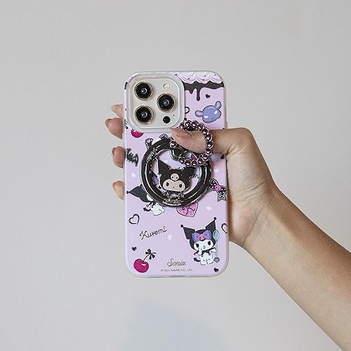 Miniatura 7 de Sonix x Sanrio - Anillo magnético para teléfono MagSafe iPhone 15, 14, 13, 12, soporte de agarre con anillo para el dedo y soporte para teléfono -