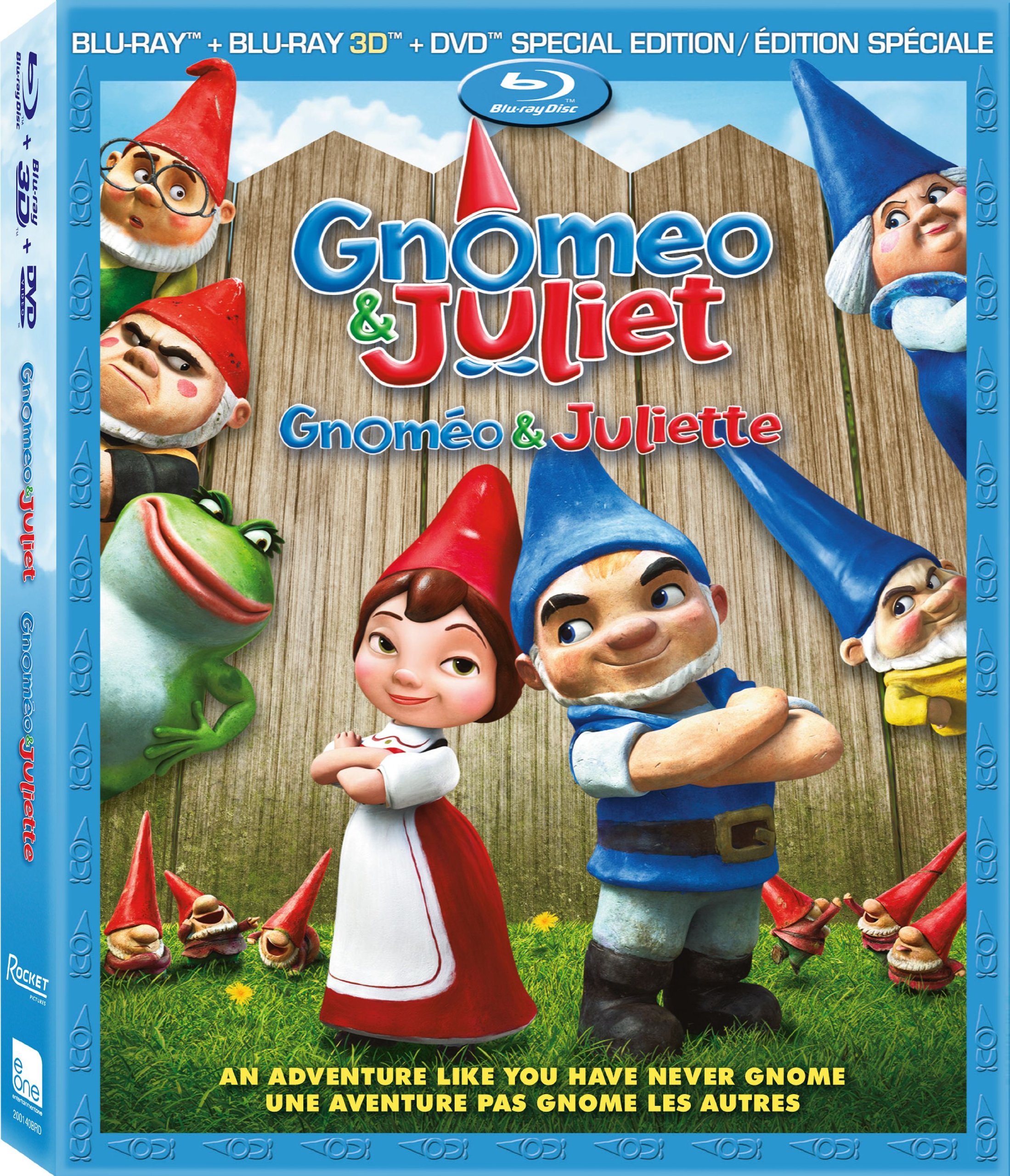 Gnomeo and Juliet - Special Edition [Blu-ray 3D + Blu-ray + DVD] [Blu-ray]