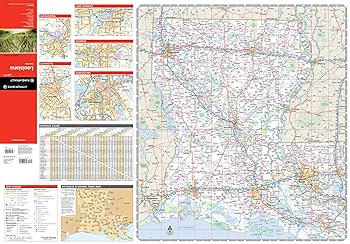 ■ RAND McNALLY ROAD ATLAS 1989 米国の道路地図 2026 Large Scale USA Road Atlas - Rand McNally – Metsker Maps