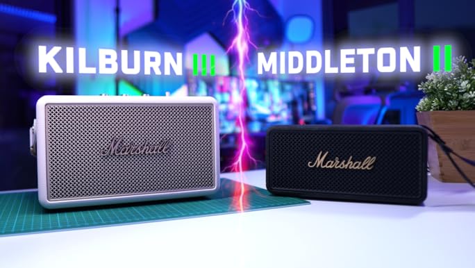 Amazon.com: Marshall Middleton Portable Bluetooth Speaker