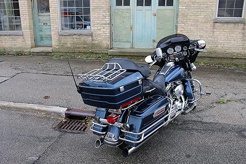 Miniatura 4 de AntennaMastsRus, antena flexible AMFM de hule, corta, de 13 pulgadas para motocicleta (2 unidades)