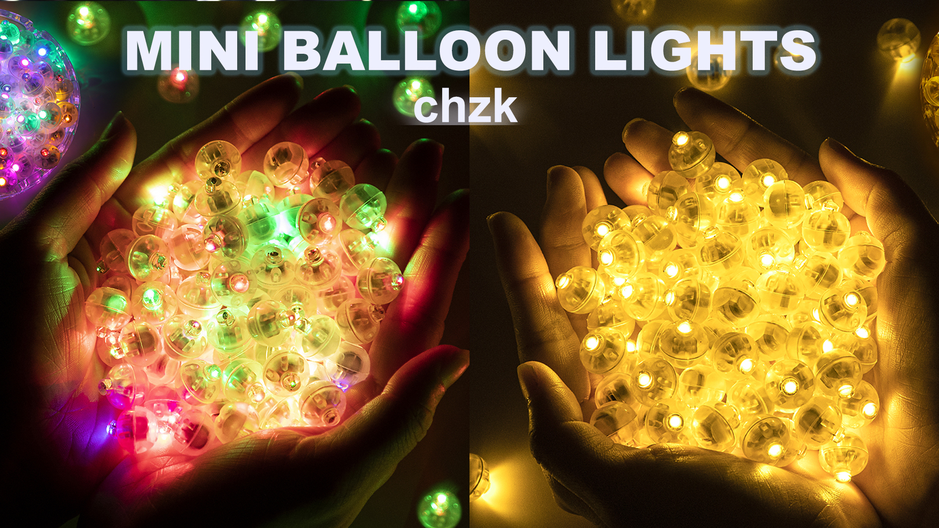 Image of 50pcs Balloon Lights Mini Led Lights Round Long Standby Time Multicolor Ball Lamps Paper Lantern Balloon Liamps for Birthday Party Christmas Halloween Decoration Purple
