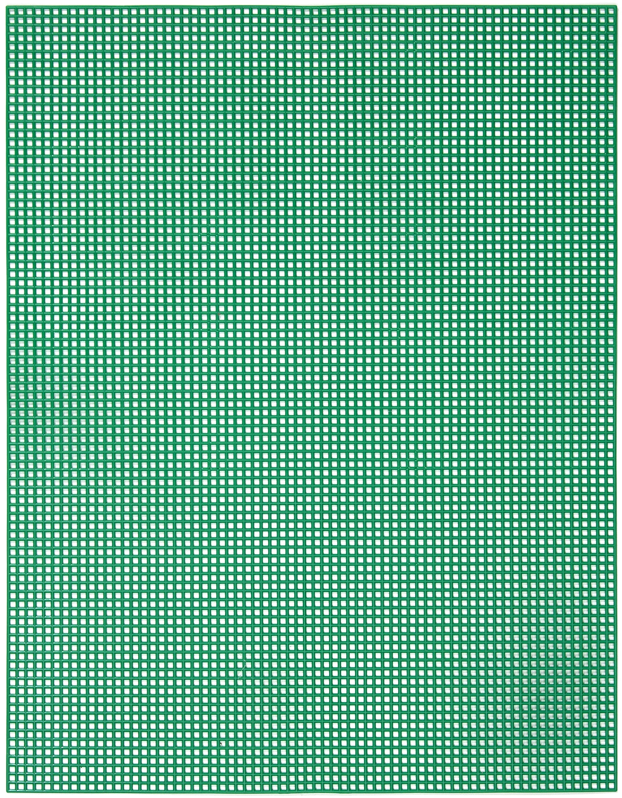 Cousin Green Diy #7 Size Plastic Stitching Canvas, 10"X13", (40000724)