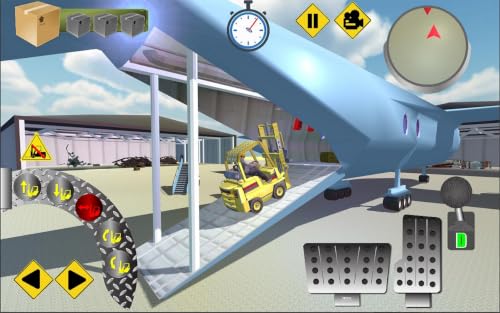 Airport Forklift Driving Heavy Machinery Sim 3D - Thumbnail 4
