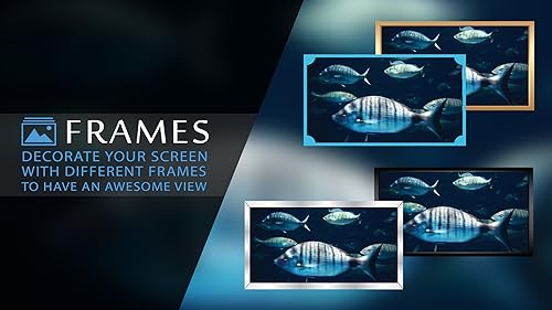 free rush aquarium HD - multidão de peixes grandes no aquário em sua TV HDR 4K, TV 8K e dispositivos