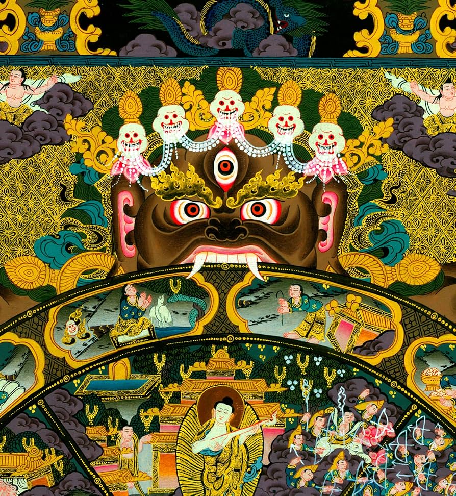 仏教曼荼羅アート 大きなフレーム　曼荼羅 仏教曼荼羅アート 大きなフレーム 曼荼羅 - メルカリ