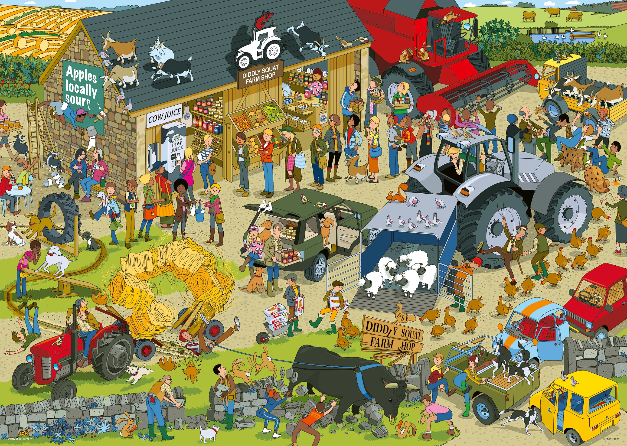 Ravensburger Adult Puzzles Diddly Squat Farm - Ages 14+