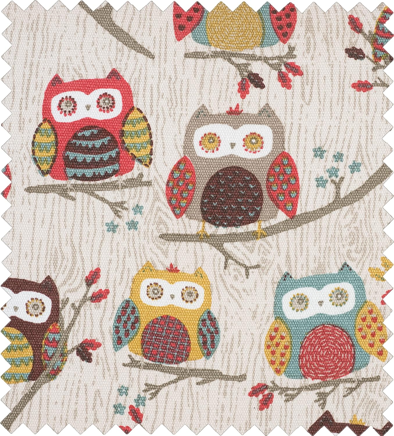 Hobby Gift Small Sewing Storage Box, Hoot, 20 x 20 x 11cm