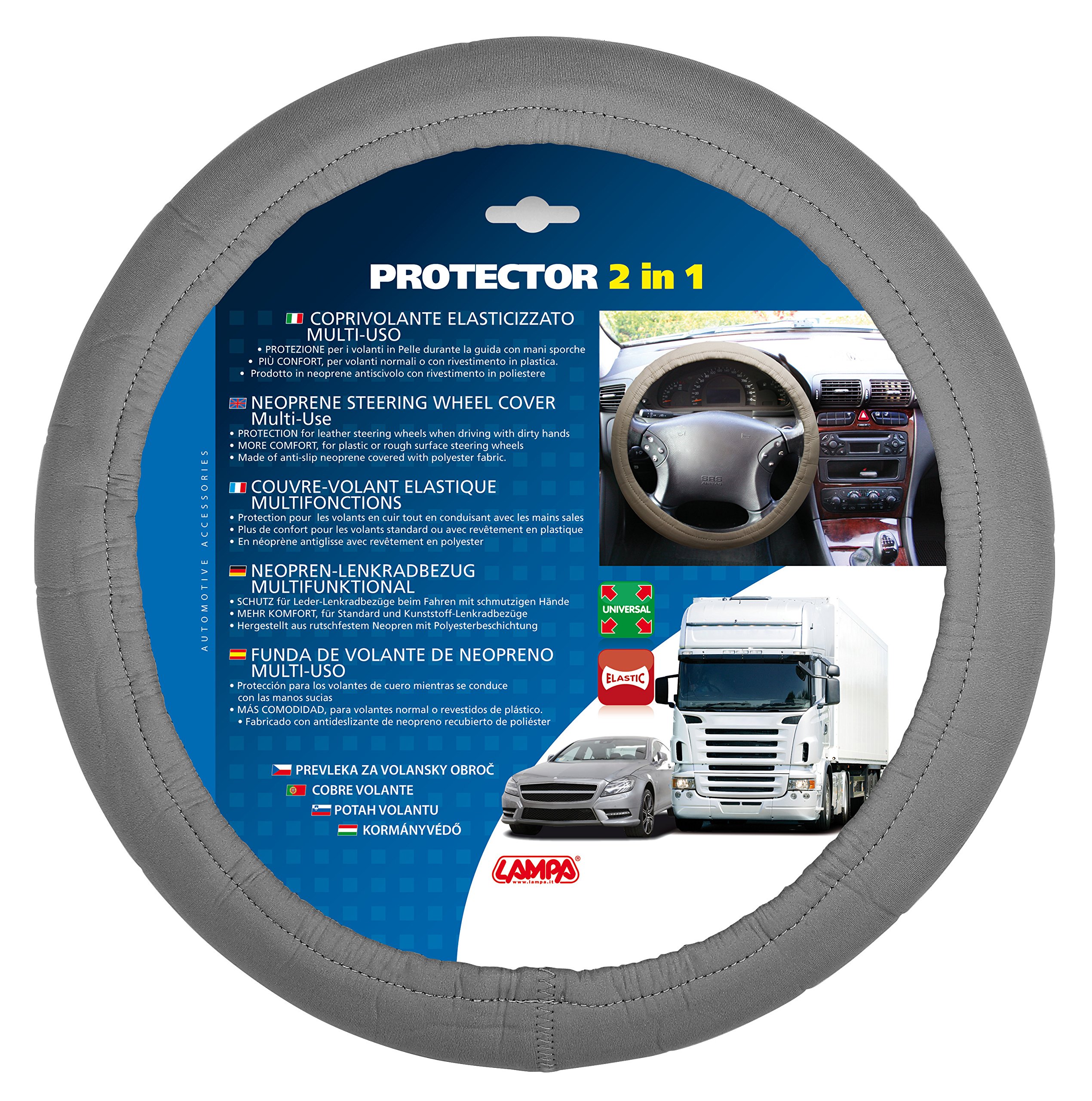 LAMPA 33147 Protector Universal Steering Wheel Cover
