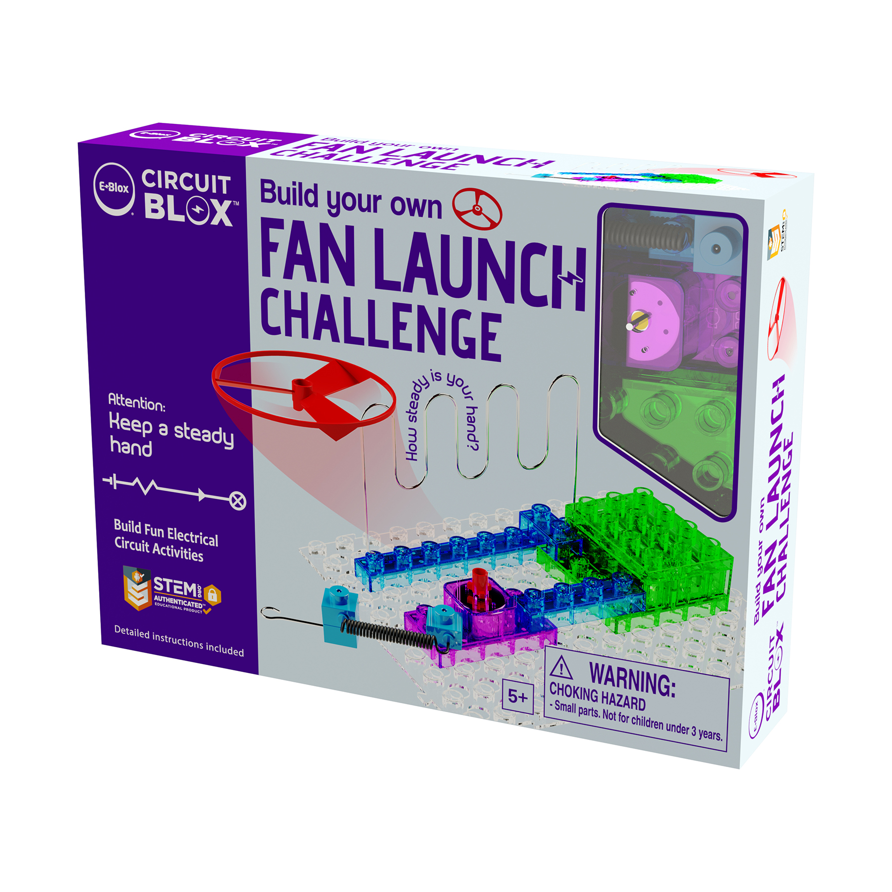 Amazon.com: E-BLOX Building Blocks Circuit Kit, Build Your Own Fan