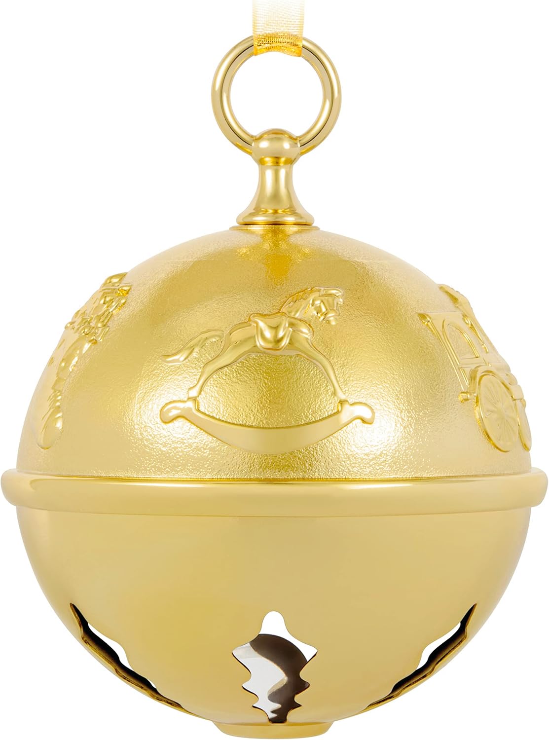 Hallmark Keepsake Christmas Ornament 2023, 50th Anniversary Ring in The Season Special Edition Metal Bell Ring in the Season Keepsake 50th