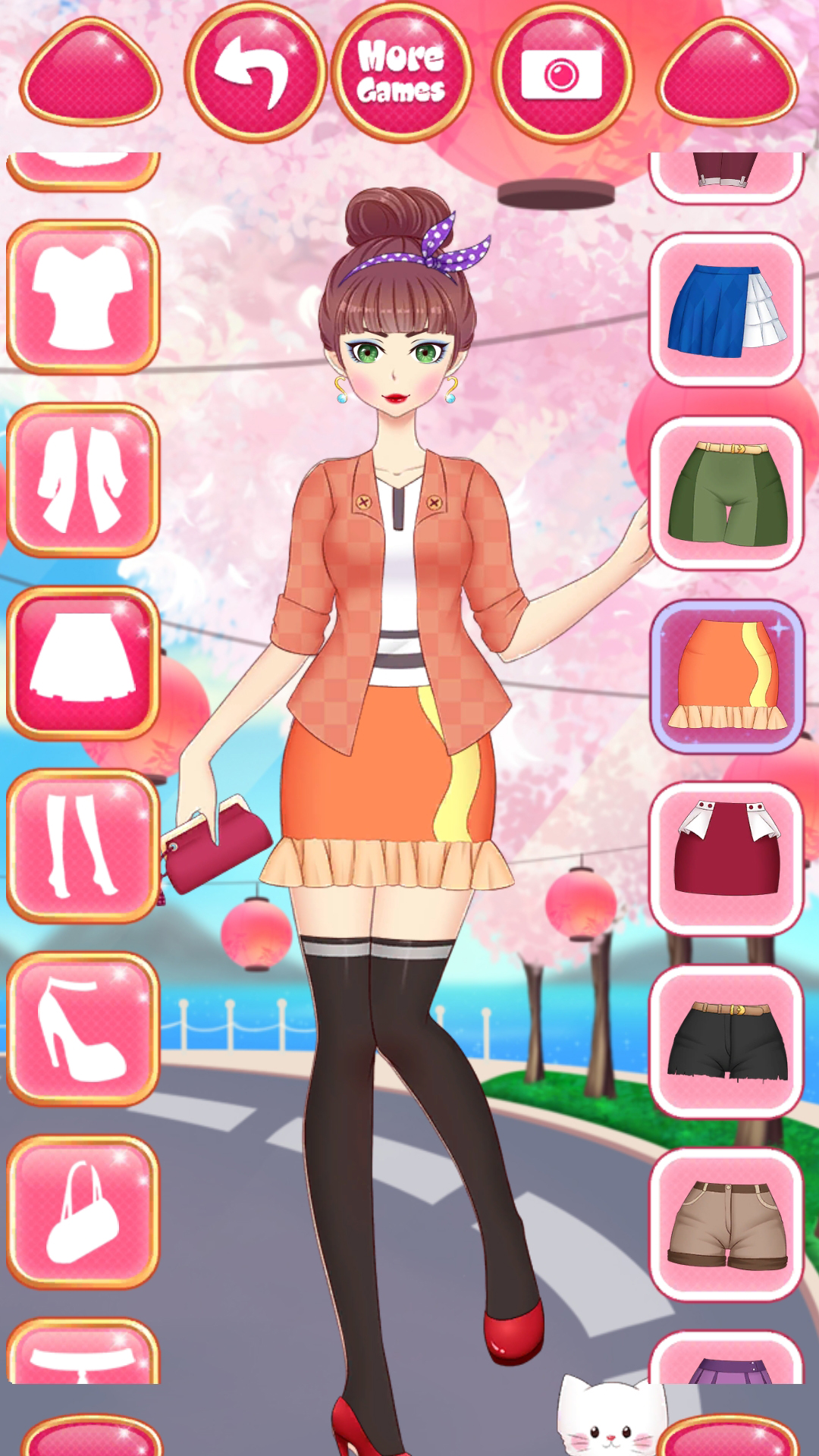 Anime Girl Dress Up Avatar for Android