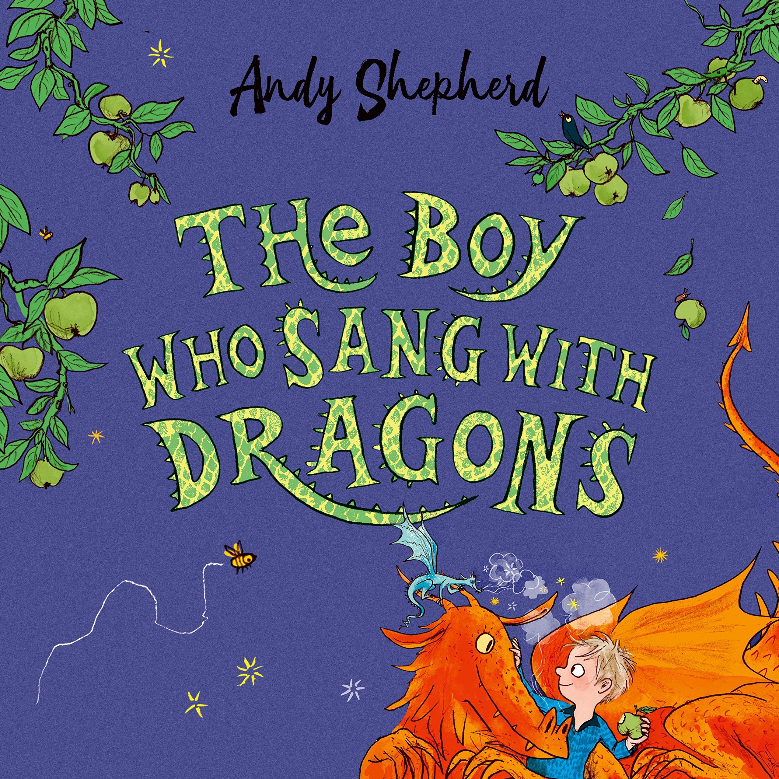 Cover art for The Boy Who Sang with Dragons (The Boy Who Grew Dragons 5)