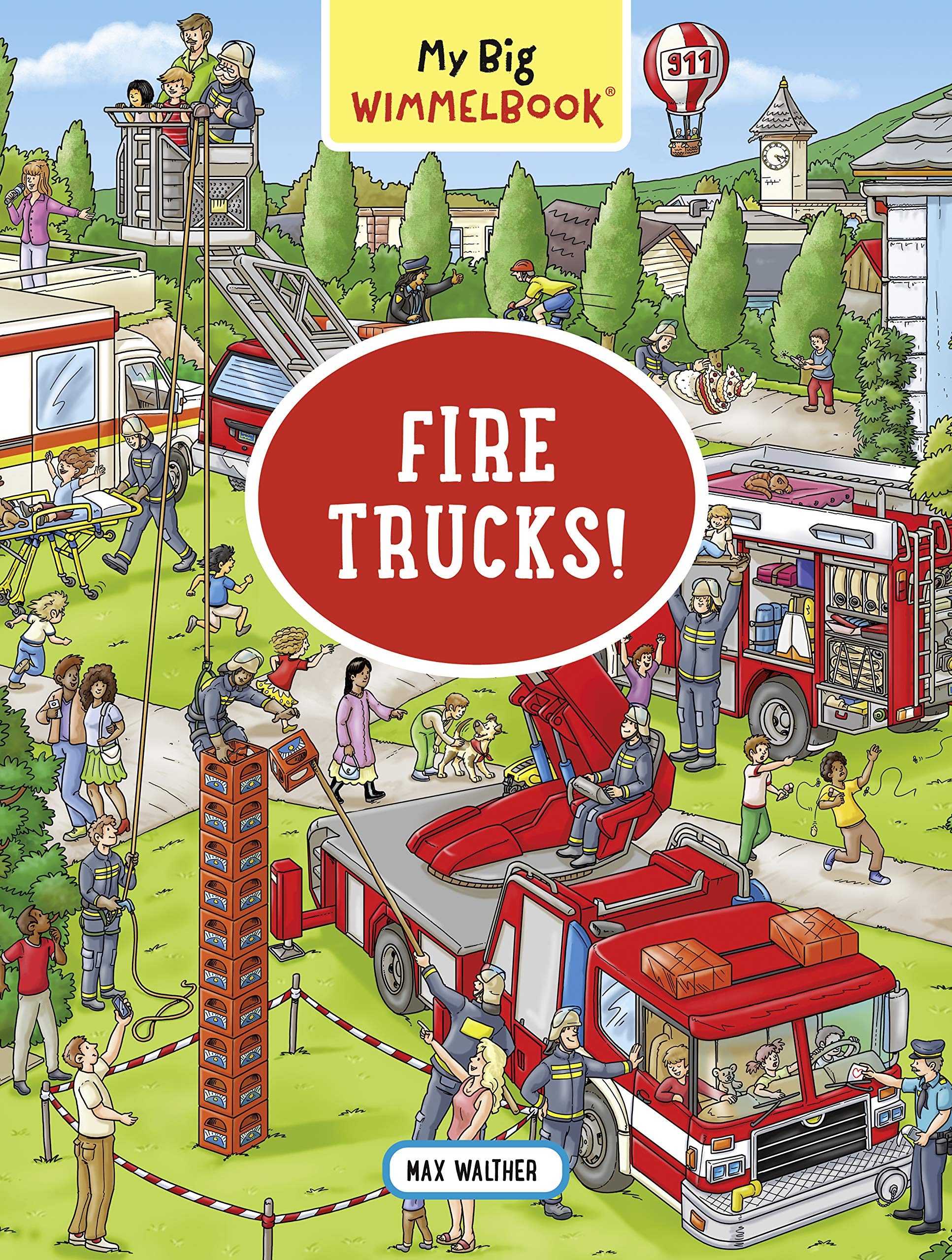 MY BIG WIMMELBOOK FIRE TRUCKS