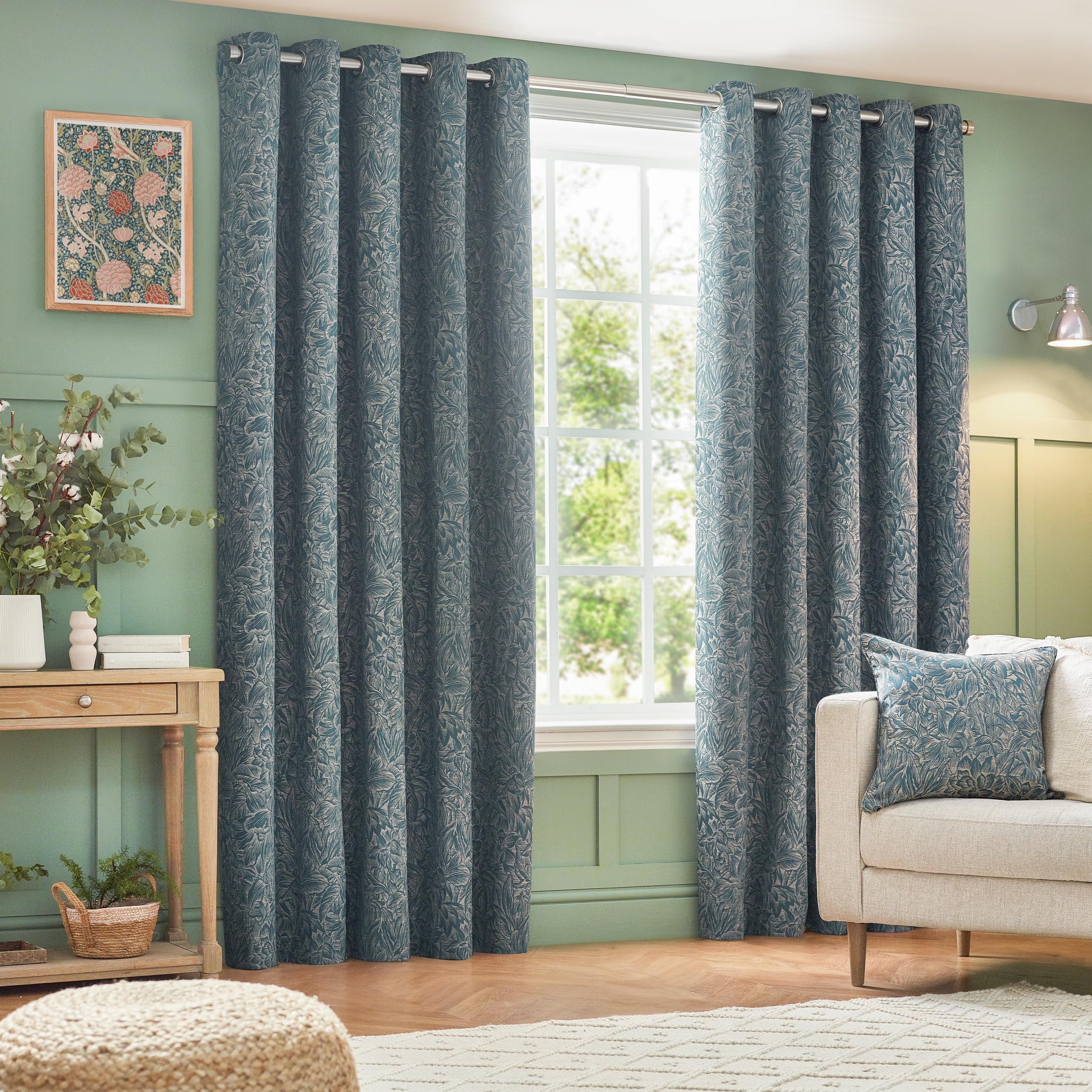 furn. Tende per occhielli di Wylder Grantley Jacquard