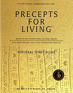 Precepts For Living: The UMI Annual Bible Commentary 2020-2021 Study Guide