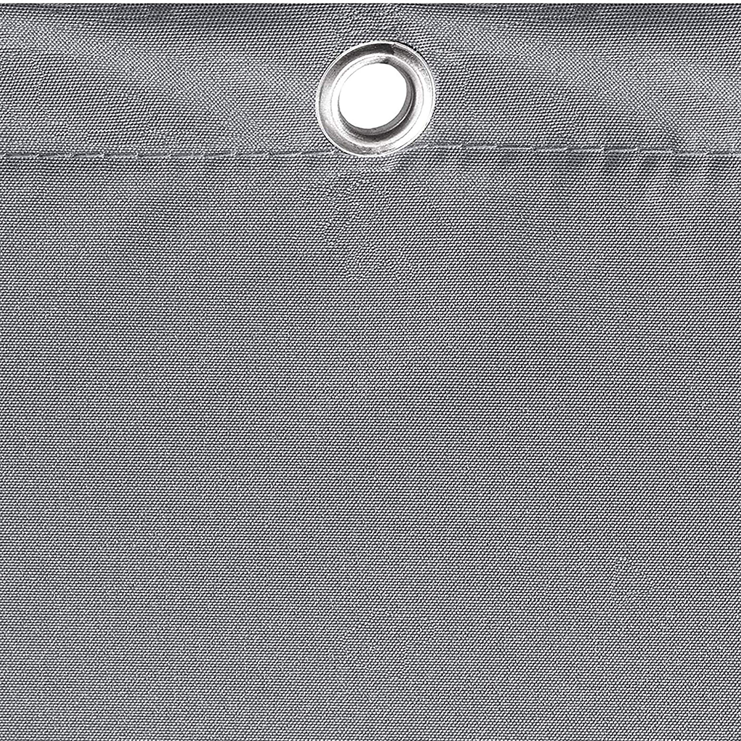 Telo frangivento per balconi Balcone tutela della Privacy UV, 160/㎡, Impermeabile Frangivento Protezione da Raggi, per Ringhiera Protezione Balcone - Grigio Chiaro 0.55x9.5m