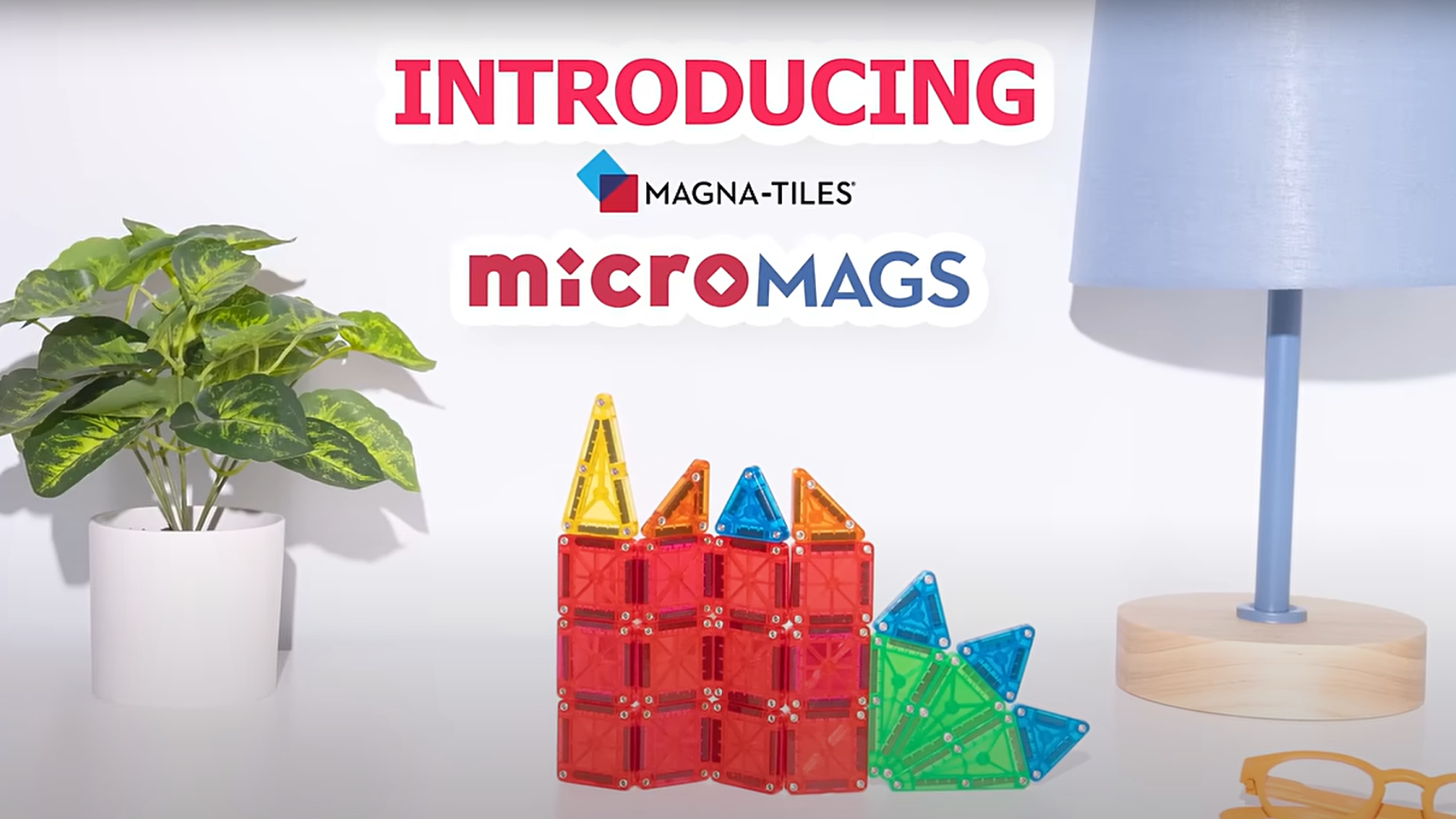 MAGNA-TILES MicroMAGS 70 Pezzi Set Deluxe Costruzioni Magnetiche - Spedizione Gratuita