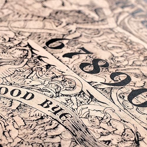 Miniatura 5 de Spirit Board - Dante's Inferno with Skull Cursor 24x18 in