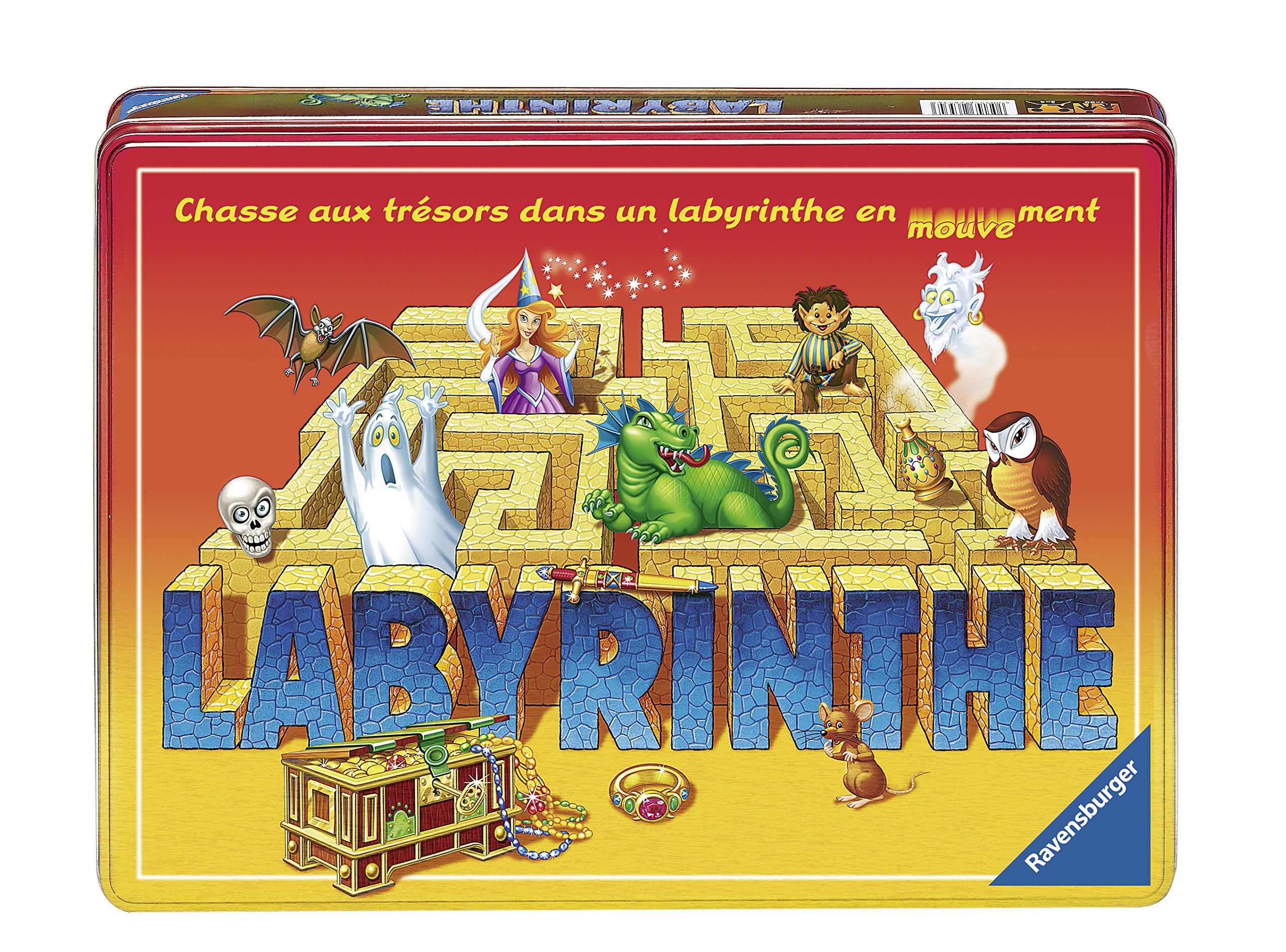 Ravensburger – 26541 – Gioco da tavolo – Labirinto – Venticinquesimo anniversario [Versione Francese]