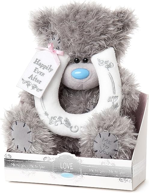 Me to You Tatty Teddy with Horseshoe Wedding Gift