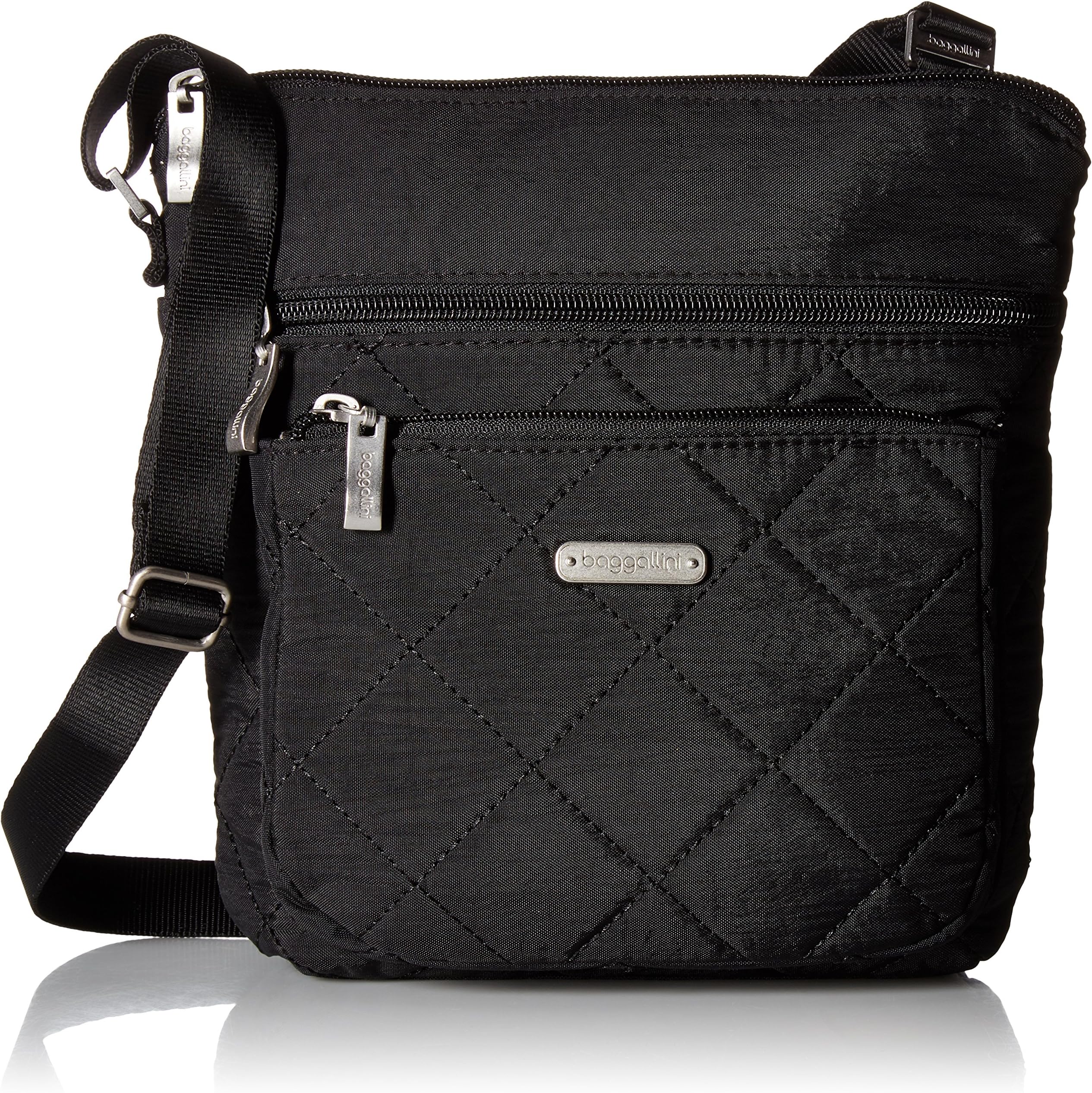 Baggallini Quilted Pocket Crossbody with Rfid