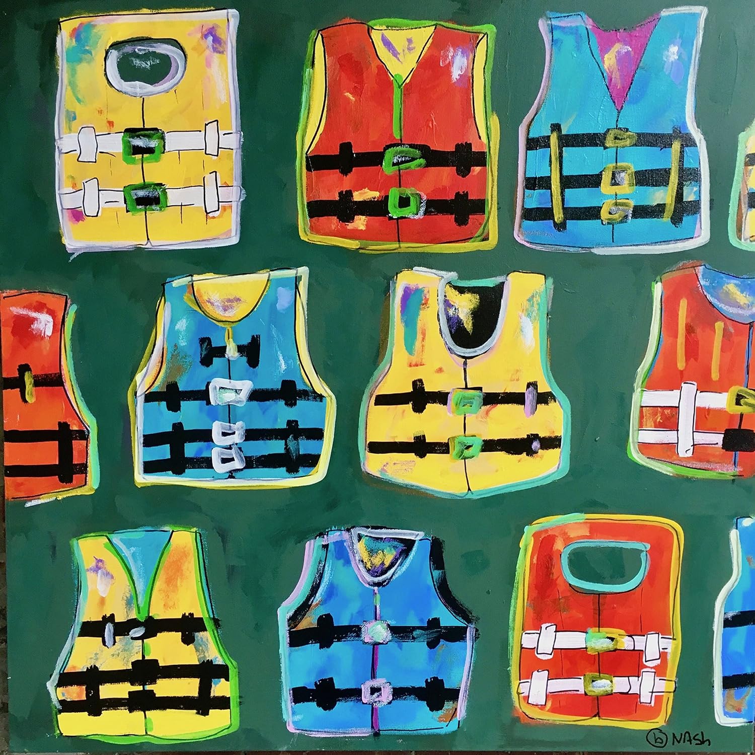 Life Jackets Brian Nash Collectibles & Fine Art