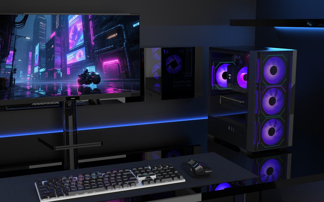Amazon.com: OKAMUS Gaming PC Computer Desktop, i7 CPU up to