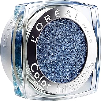 L'Oreal Color Infallible Eye Shadow, All Night Blue Number 006 3.5 g