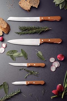Tramontina Kitchen Knife Set (4 Pcs. + Chopping Board)