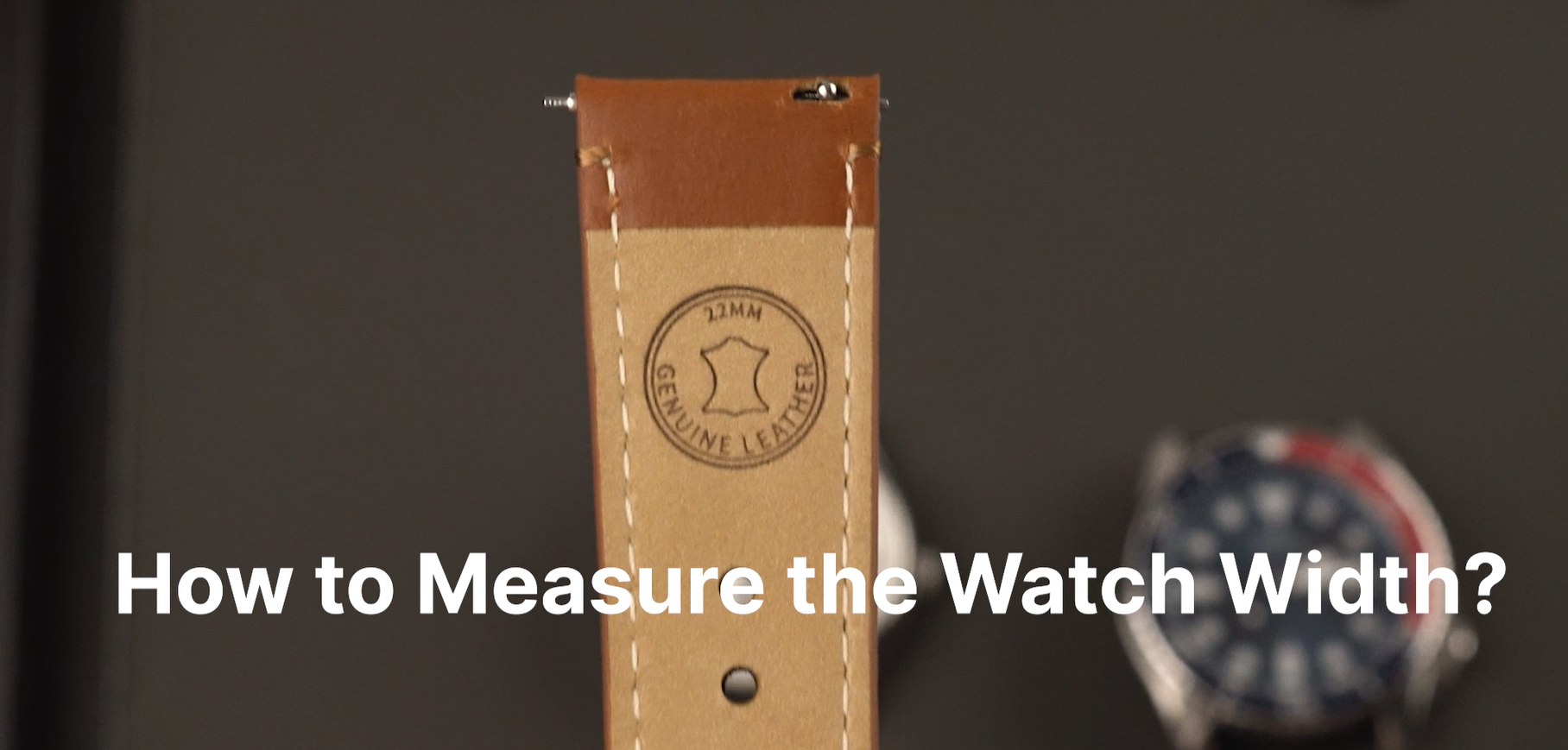 wmt Leather Strap／新品 Amazon.com: Fullmosa Watch Band, Quick Release Leather Watch