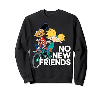 no new friends sweatshirt