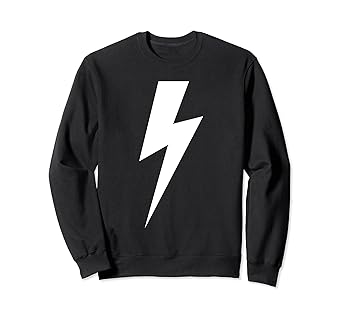 lightning bolt sweater mens