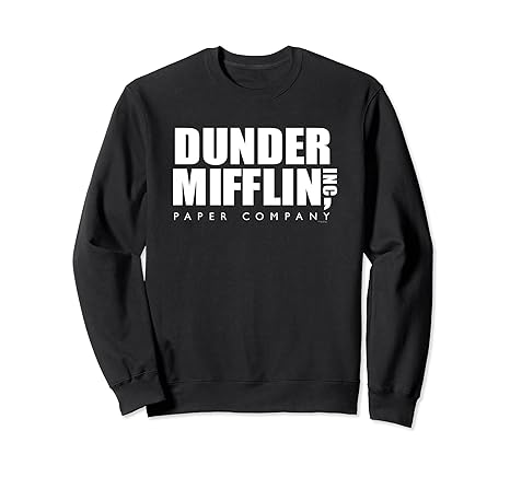 dunder mifflin women's sweatshirt