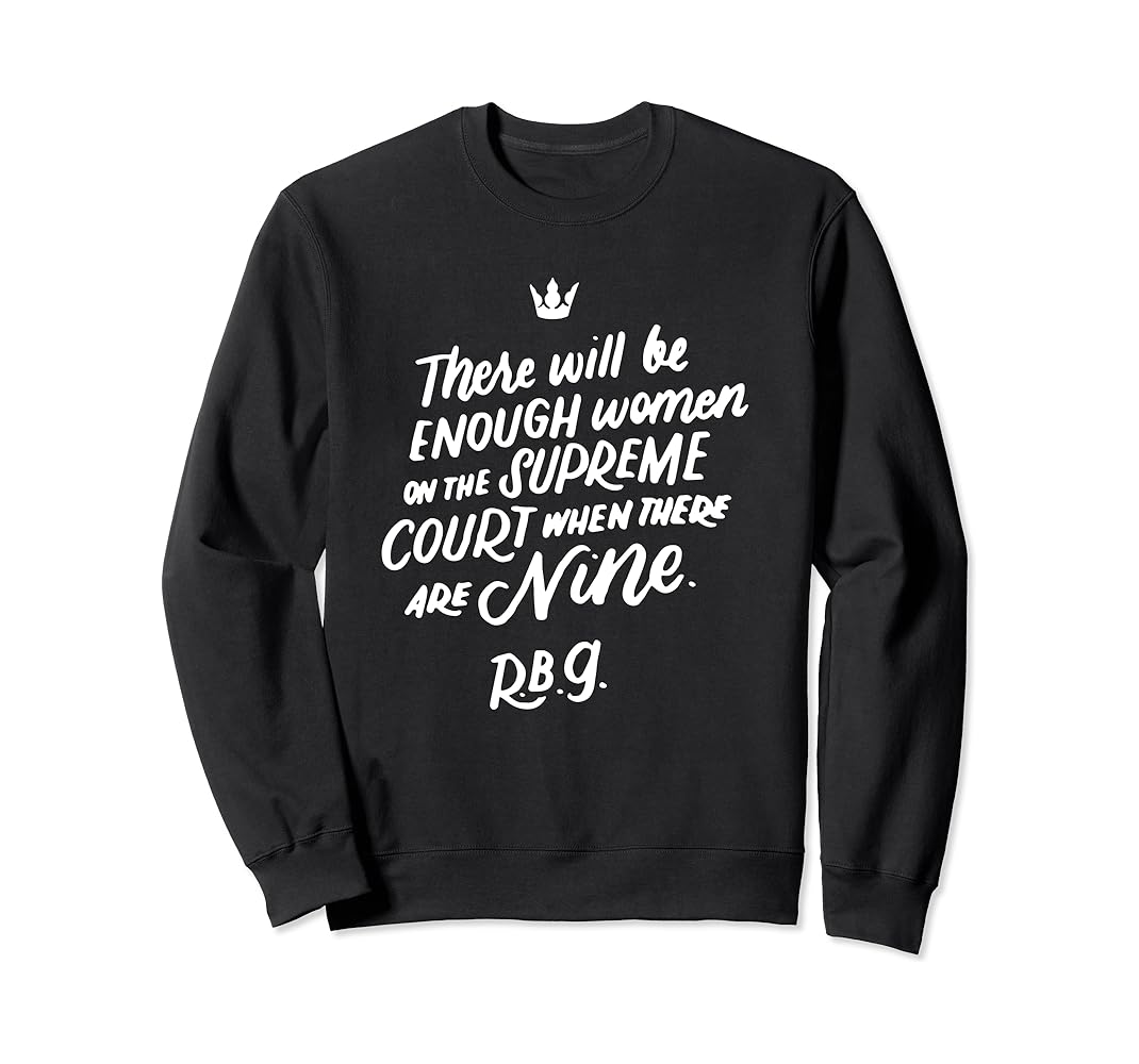 Rbg quote sweatshirt Clearance