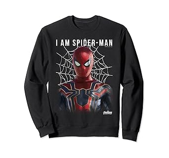spider man infinity war sweatshirt