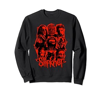 Slipknot red hoodie Clearance