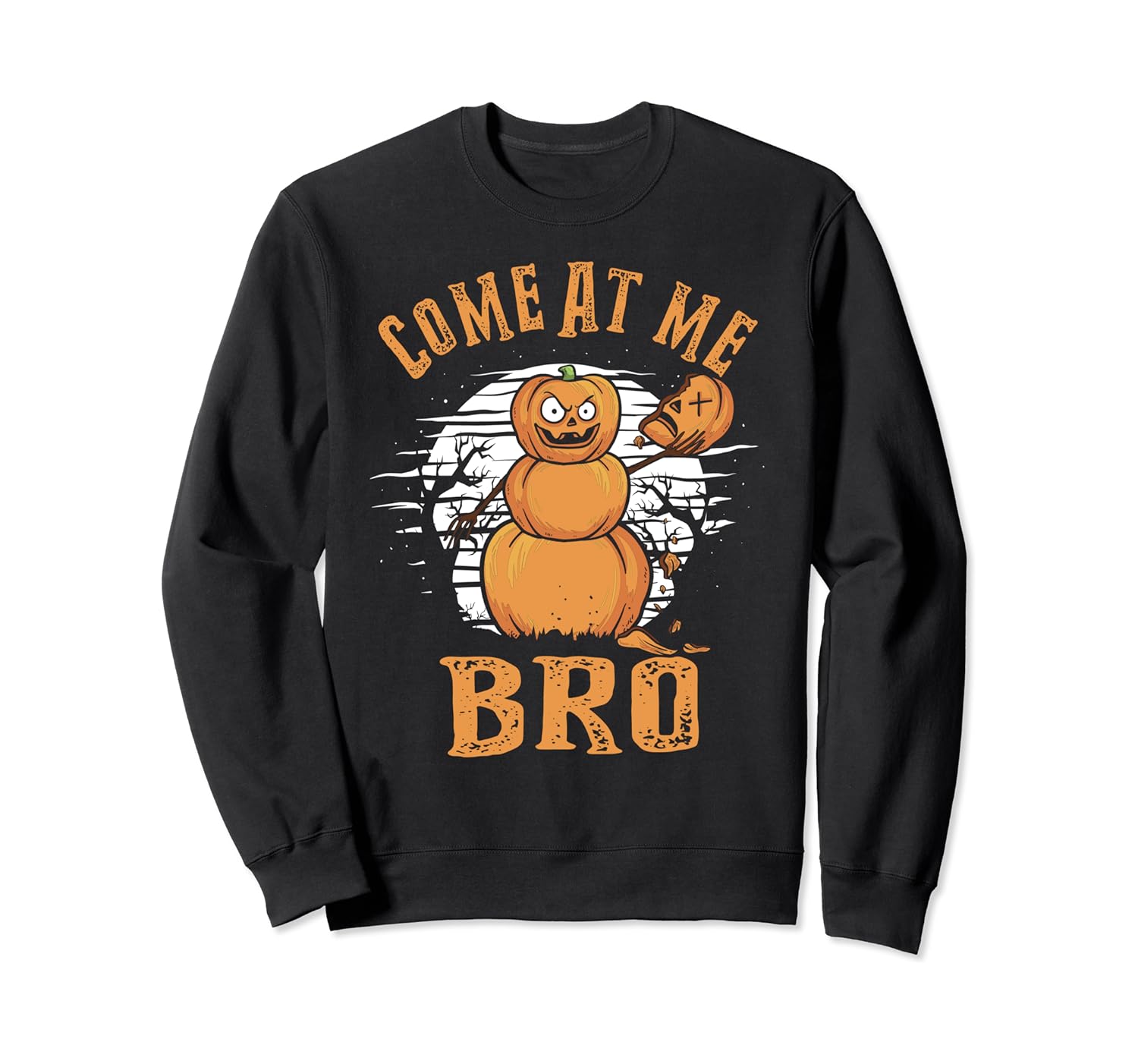 come at me bro scary halloween pumpkin jack o lantern shirts