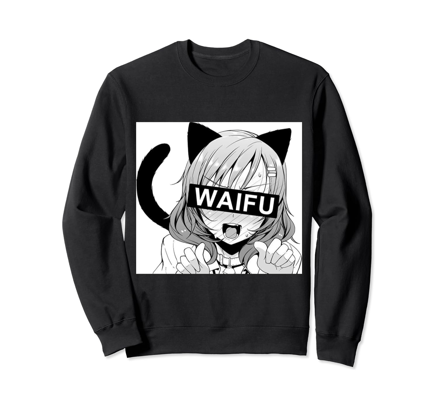 anime waifu hoodie