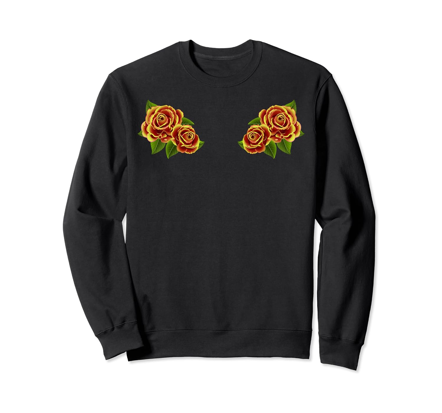 yellow rose sweatshirt