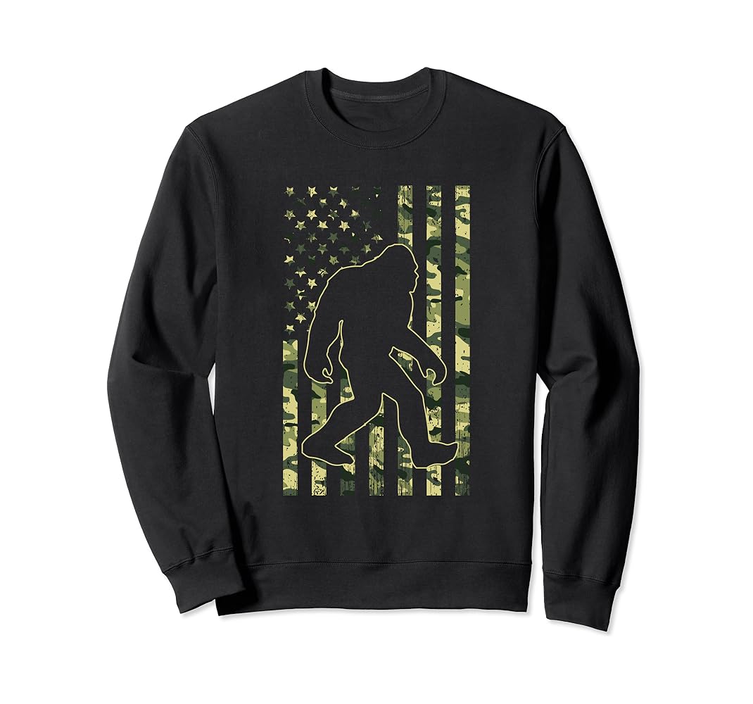 bigfoot 4th of july shirt