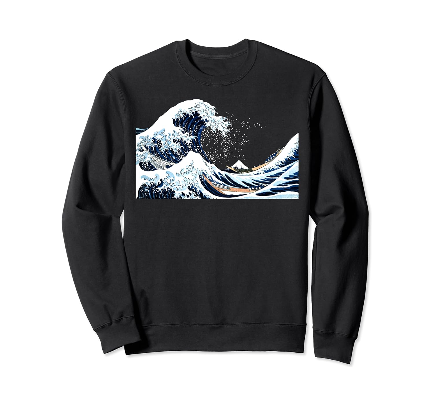 great wave off kanagawa sweatshirt